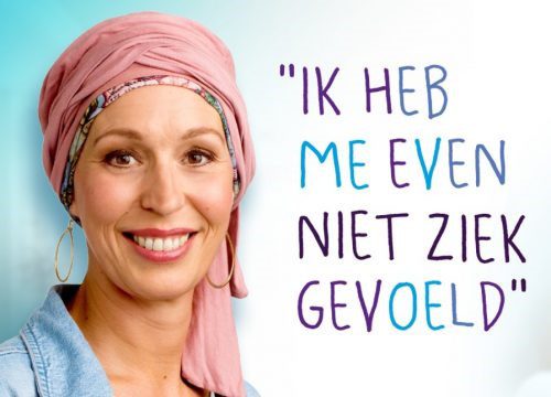 Ik heb me even niet ziek gevoeld