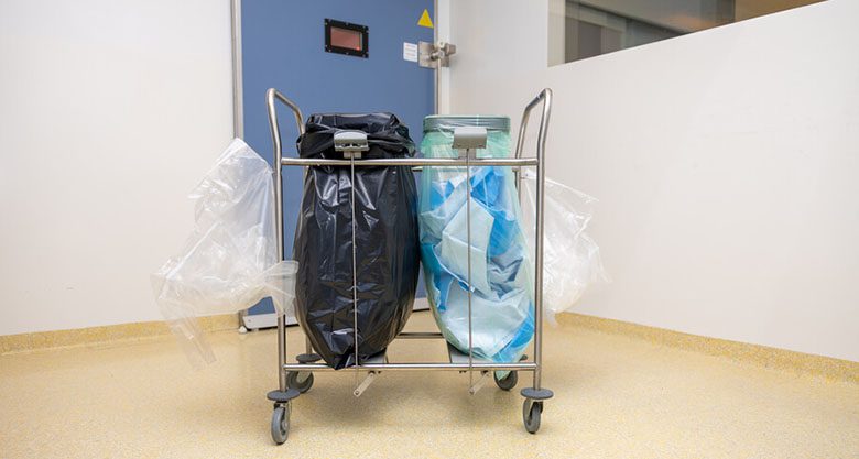 Afvalscheiding begint al vóór de operatie